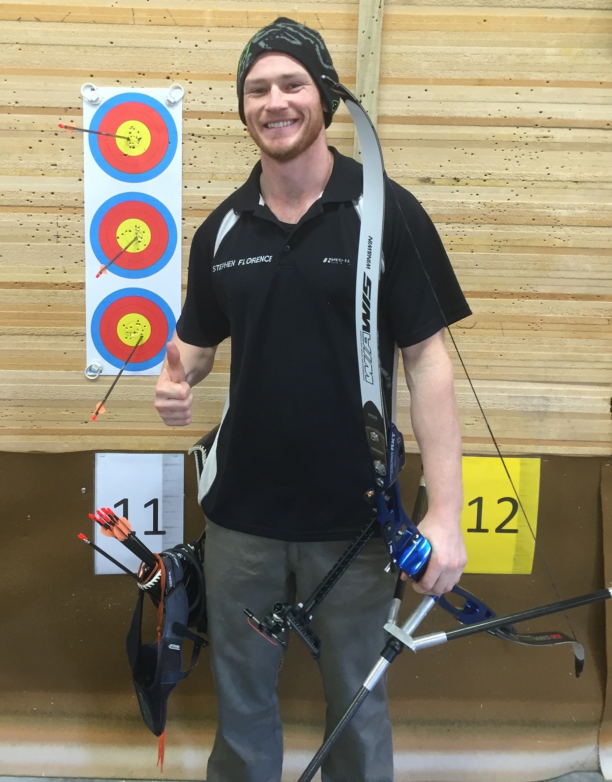 Stephen Florence indoor record