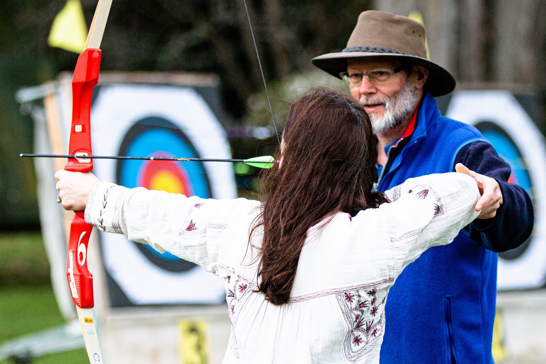 Try-archery starting archery